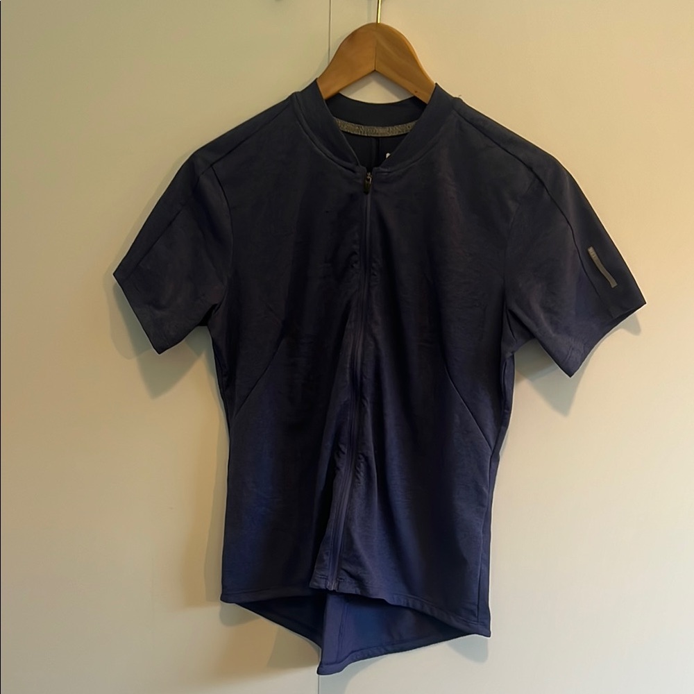 Women Blue Cycling Shirt